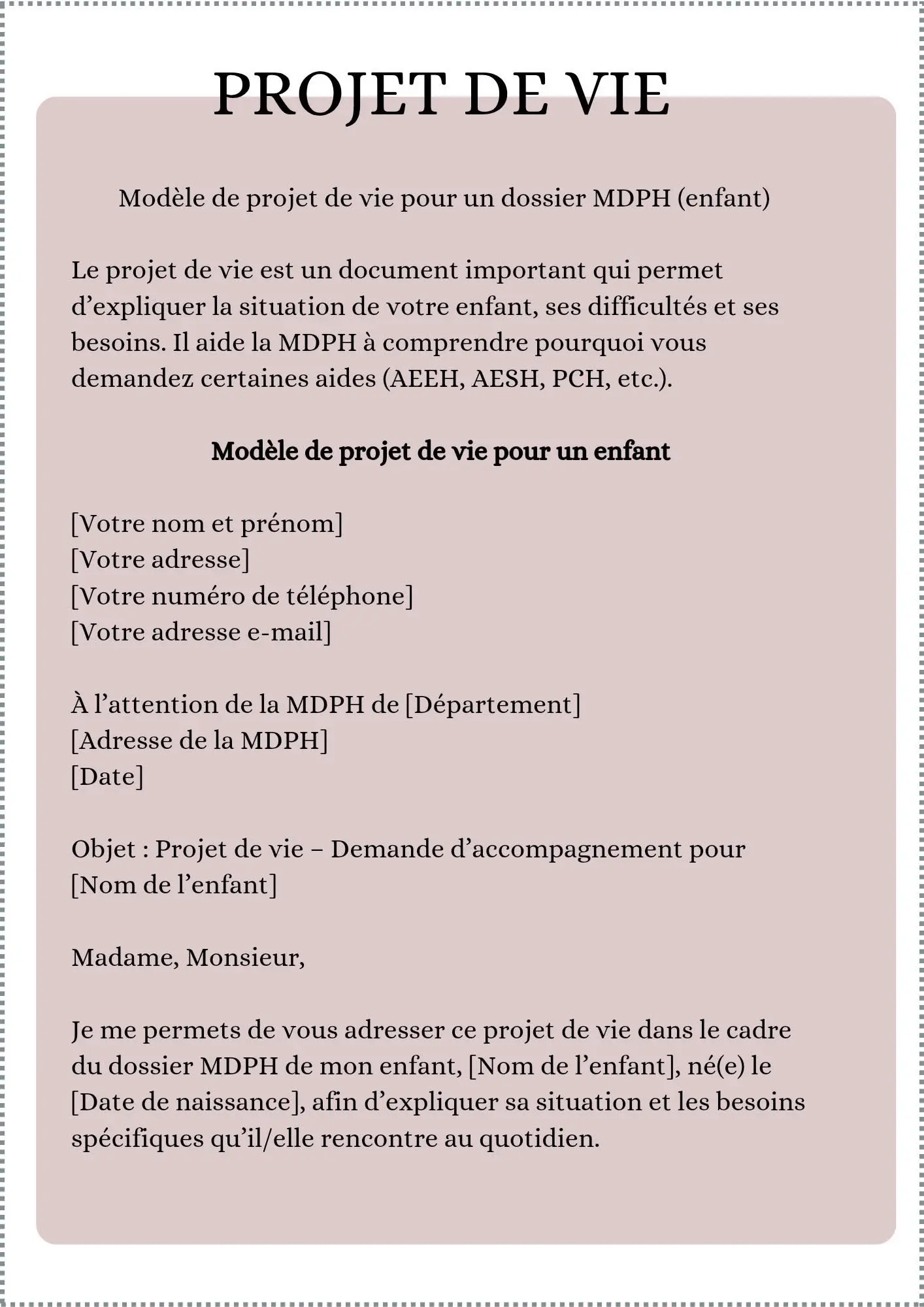 Affiche événement